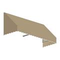 6.38 ft. San Francisco Window & Entry Awning Tan - 24 x 36 in.