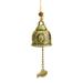 Feng Shui Wind Bell Lucky Wind Chimes Retro Buddha Dragon Elephant Wind Chime Vintage Windchime Hanging Ornament Durable Chinese Metal Bell for Good Luck Blessing Home Garden Decor