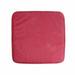 Fdelink Seat Cushion Square Strap Garden Chair Pads Seat Cushion for Outdoor Bistros Stool Patio Dining Room Linen Cushion Red