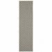 2 x 7 ft. Beige Geometric Stain Resistant Indoor & Outdoor Rectangle Area Rug - Beige - 2 x 7 ft.