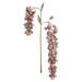 20 in. Rose Gold Pearl Glitter Hanging Foxglove Floral Spray 3 per Bag