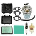 GLFSILL Carburetor Kit Air Fuel Filter Cover Kit For Honda GCV135 GCV160 Engine