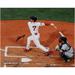 Masataka Yoshida Boston Red Sox Autographed 16" x 20" White Jersey Swing Photograph