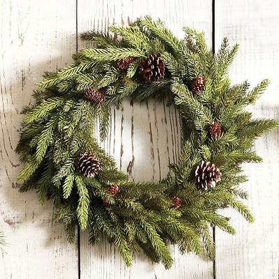 Angel Pine Wreath 20 Inch - Ballard Designs