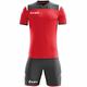 Zeus Kit Vesuvio Trikot-Set 2-teilig Rot Grau