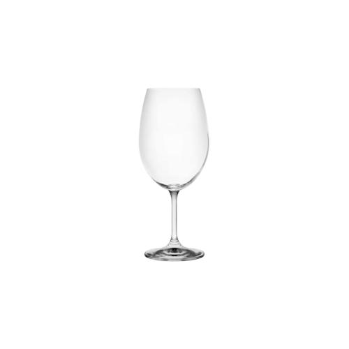 Bohemia Satz von 6 Rotweinkelchen Lara, Glas, 54cl