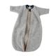 Engel Baby Sleeping Bag Long Sleeve Wool Fleece 50-56/50/56 Children Light Grey Melange