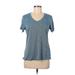 Under Armour Active T-Shirt: Blue Activewear - Women's Size Medium