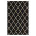 Gray 46 x 30 x 0.41 in Area Rug - George Oliver Jerail Area Rug w/ Non-Slip Backing Polyester | 46 H x 30 W x 0.41 D in | Wayfair