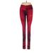 Nike Active Pants - Mid/Reg Rise: Red Activewear - Women's Size Small