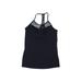 Fabletics Active Tank Top: Black Solid Activewear - Women's Size Small