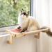 Adjustable 17.17in Cat Window Hammock Seat for Indoor Space Saving