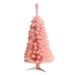 3’ Pre-Lit Mini Pink Artificial Christmas Tree, Clear LED Lights - 3 Foot