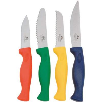 Chicago Cutlery 4 Piece Fixed Blade Knife Set, Hunting, Outdoor