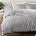 Bare Home Cotton Flannel Duvet Cover and Sham Set