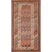 Geometric Kilim Qashqai Persian Area Rug Hand-Woven Tribal Wool Carpet - 5'5"x 9'8"