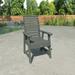 Weatherly Eco-friendly Outdoor Armchair - Dining-height