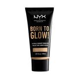 Nyx Professional Makeup Born To Glow Naturally Radiant Foundation - Achieve a Flawless Glow with Warm Vanilla Medium Coverage!