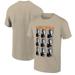 Men's Ripple Junction Michael Myers Tan/Orange Halloween Many Moods Graphic T-Shirt