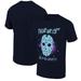Men's Ripple Junction Jason Voorhees Navy/Light Blue Friday the 13th Pixelated Mask Graphic T-Shirt