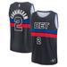 Men's Fanatics Branded Cade Cunningham Black Detroit Pistons Fast Break Replica Jersey - Statement Edition