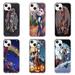 The Nightmare Before Christmas Cartoon Pattern Shockproof Transparent Silicone Case For iPhone 14 Pro Max 15 13 12 11 X XR XS 7 8 Plus SE Soft Cover-A