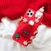 Diy Christmas Tree Hat Cute Deer Bear Red For Samsung S22 S20 FE S10 S21 S23 5G NOTE 20 ULTRA 10 Plus Case TPU Soft Cover