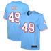 Arden Key Youth Nike Light Blue Tennessee Titans Oilers Throwback Custom Game Jersey