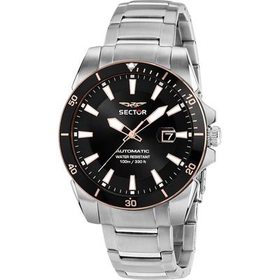 Sector Herrenuhr Edelstahl, Aluminium schwarz Herren Image