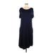 Simply Southern Casual Dress: Blue Dresses - Women's Size Medium