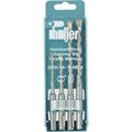 Heller Bionic 16490 0 Carbide metal Hammer drill bit set 4-piece 5 mm, 6 mm, 8 mm, 10 mm SDS-Plus 1 Set