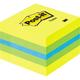 Post-it Sticky note pad 2051-L 51 mm x 40 mm Blue, Lemon green, Lemon 400 sheet