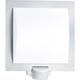 Steinel L20 S 566814 Outdoor wall light (+ motion detector) Energy-saving bulb, LED (monochrome) E-27 60 W Silver
