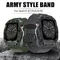 Custodia sportiva + cinturino per cinturino Apple Watch 8 7 45mm impermeabile resistente alla caduta