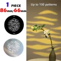 1 pz GOBO B/M Size OD 66MM/86MM Multi-scena Shooting Background Shadow arrangiamento 100 modelli tra