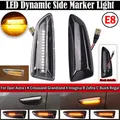 2PCS Led Dinamico Indicatore Laterale Indicatore di Direzione Luce Lampeggiante Sequenziale Per Opel Astra J Astra J K Zafira C Insignia B Grandland X