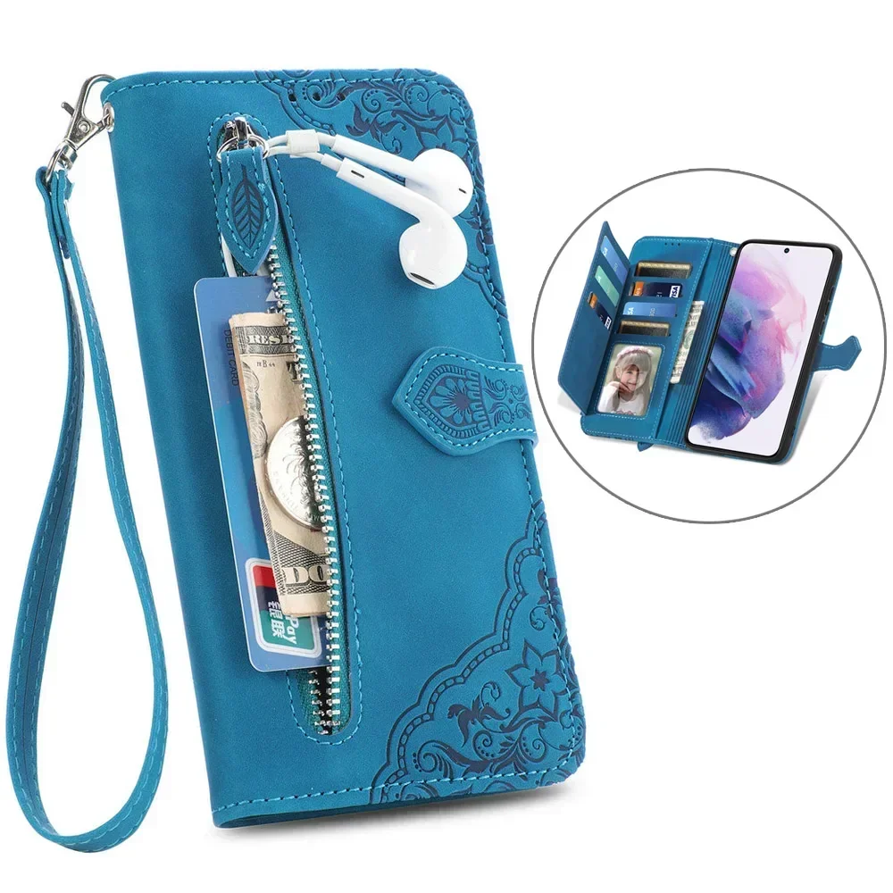 A80 A79 A57 S A58 4G 5G Custodia di lusso con zip Libro in pelle Capa per OPPO A78 A17 A98 A96 A54 A74 A94 A40 A18 A60 A 74 A38 Copertura del portafoglio