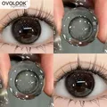 OVOLOOK-1 paia (2 pezzi) lenti lenti a contatto naturali per occhi bellezza colore lenti occhi 10