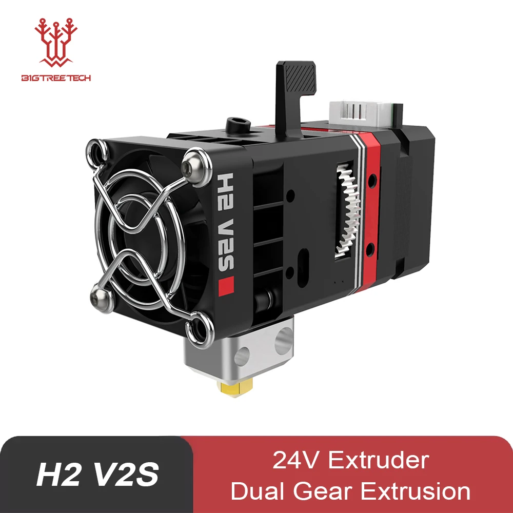 BIQU H2 V2S 24V Estrusore Diretto Dual Drive Gear Hotend 24V TPU Parti Della Stampante 3D Per BX Ender 3 V2 PRO CR10 FAI DA TE TITAN Estrusore