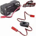1/10 1/8 RC On/Off Interruttore JST Connettore 6V Scatola ricevitore RC luce Nitro scatola di alimentazione scatola batteria RC FS JLB HSP Auto Aerei barca