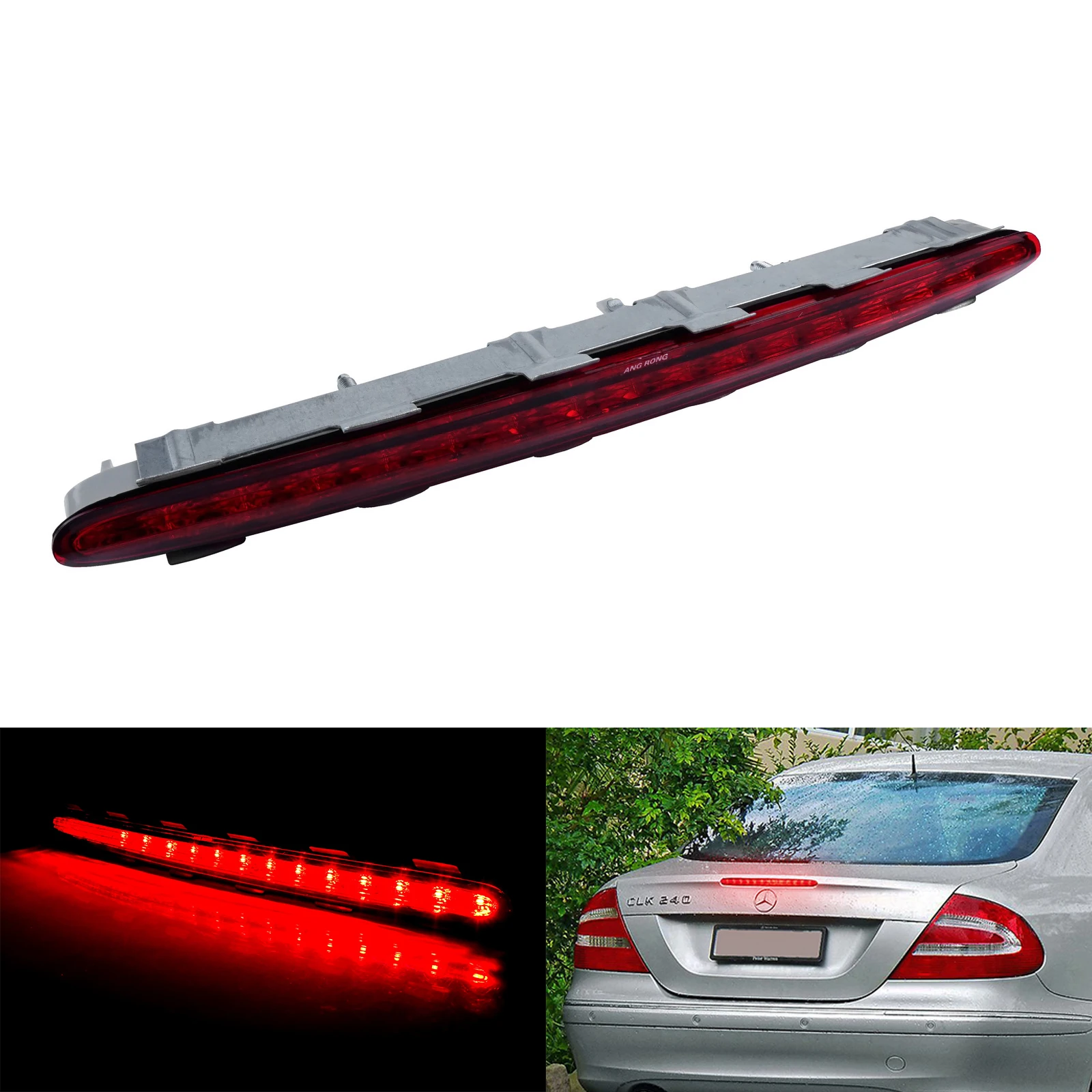 Per Mercedes Benz CLK W209 2002-2009 LED rosso posteriore terzo terzo luce freno di alto livello