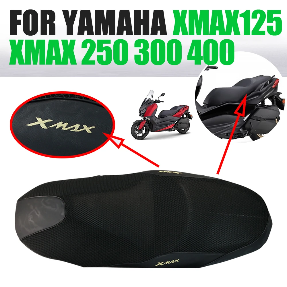 Fodera per cuscino del sedile per Yamaha XMAX 300 XMAX300 XMAX250 XMAX125 X-MAX 250 125 400 Protezione solare per moto Protezione termica