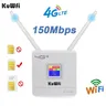 KuWfi 4G LTE CPE Router Wifi CAT4 150Mbps Router Wireless sbloccato 4G LTE SIM Router Wifi con