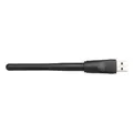 Kebidumei 150M USB 2.0 WiFi Scheda di rete wireless 802.11 b/g/n Adattatore LAN Mini Wi Fi Dongle per PC portatile con antenna MT-7601