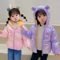 Autunno inverno piumini per ragazze abbigliamento per bambini capispalla con cappuccio caldo per