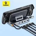 Baseus Docking station USB C per Steam Deck Nintend Switch 6-in-1 da tipo C a 4K a 60Hz Hub USB 3.0