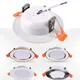 Faretto da incasso a LED 5W 7W 9W 12W 15W 18W Lampada da soffitto a LED rotonda da incasso AC 220V 230V 240V Illuminazione per interni Bianco caldo Bianco freddo