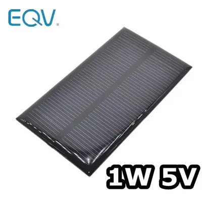 Elettronica intelligente Pannello solare 1W 5V elettronico fai da te Piccolo pannello solare per