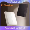 Aqara E1 Interruttore A Parete Con Neutro NO Neutro Smart Home ZigBee 3.0 Interruttore Della Luce Chiave Senza Fili Per Xiomi Mi Home APP