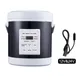 12V 24V Mini Auto Fornello di Riso 1.6L auto camion elettrico zuppa di porridge macchina di cottura scaldavivande scaldavivande riscaldamento rapido scatola di pranzo